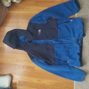 Boys North Face zip up jacket